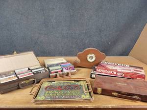 Cassette Tapes, Rummikub Games, Coca Cola Platter and More