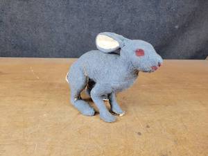 Creepy Antique Rabbit  - About 12 x 9