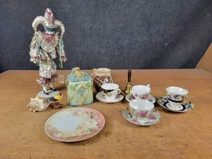 Doll, Cups & Saucers and More - NO SHIPPING