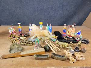 Large Lot of Assorted Asian Figures and More - NO SHIPPING