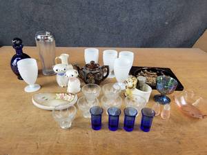 Large Lot of Glassware and More- NO SHIPPING