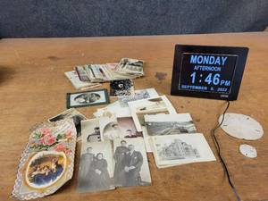 Large Lot of Antique Postcards - Real Photo Postcards, Holiday and More - Many Locals  Digital Clock  Calendar - Works and Sand Dollars