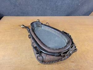 Vintage Horse Collar  Hames Wall Mirror - Overall about 28 x 17
