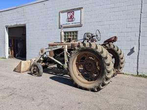 1954 Farmall Super M-TA Torque Amplifier Tractor w IH 1701 Full Hydraulic Loader