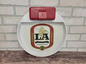 lot 177 image: LA Beer Tray - 14 Diameter