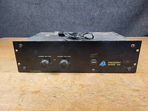 lot 7 image: AB International Precedent Series 400 Power Amplifier - This is Used Surplus from a Professional Audio Installer and is in Good Working Condition