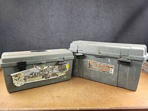 lot 113 image: Pair of Flambeau Gear Boxes - NO SHIPPING