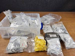 lot 117 image: Huge Lot of New Old Stock Auto Parts - Total Auto Clips, 3M Scotchlok Taps, Brake Pads and More