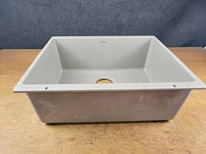 lot 143 image: BLANCO Undermount Sink - Model 500 TRU RTR - Overall about 21 x 18 x 7.5 - NO SHIPPING