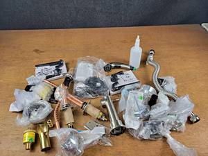 lot 144 image: Large Lot of Assorted New Plumbing Hardware