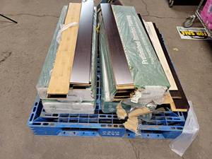 lot 4 image: Supreme Bamboo Flooring - About 180 sqft - Chocolate Color - Part No. SPBAMCH38 - NO SHIPPING