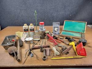 lot 235 image: Large Lot of Hardware, Tools and More - NO SHIPPING