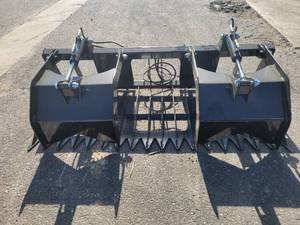 NEW Skidloader Hydraulic Grapple  Rock Bucket - 74 Wide