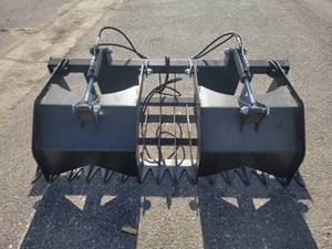 NEW Skidloader Hydraulic Grapple  Rock Bucket - 65 Wide