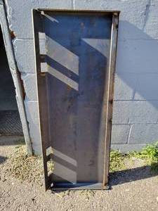 NEW Skidloader Blank Plate - 14 Steel - Unpainted