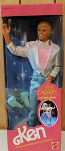 lot 04 image: Vintage1989 Barbie Ice Capades Ken 50th Anniversary Edition In Original Box