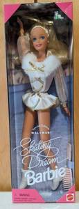 lot 09 image: Vintage 1996 Skating Dream Barbie Doll Walmart Special Edition-Like NEW In Original Box