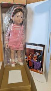 lot 55 image: Vintage Attic Club Heather Doll With Book ($125)