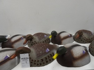 Quack Mallard field shell decoys