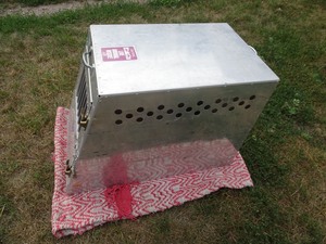 Airbourne custom built aluminum kennel