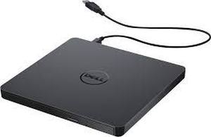 lot 42 image: Dell - USB Slim DVD- RW Drive - Plug and Play - DW316 - Black