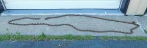 lot 42 image: 21 Foot Chain with Hooks
