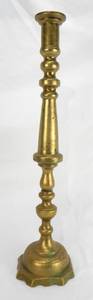 lot 23 image: Large Vintage Brass Candleholder