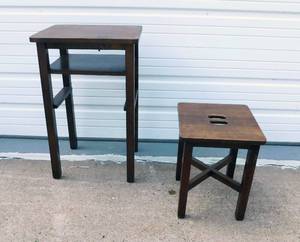lot 37 image: Set of Vintage Nesting Tables
