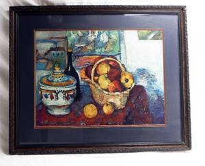 lot 9 image: Vintage Still Life with Soup Tureen