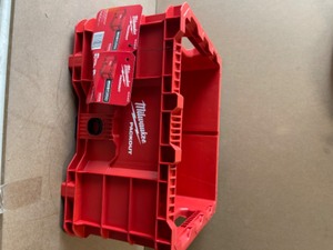 Milwaukee PACKOUT 18.6 in. Tool Storage Crate Bin with Carrying Handles and 50 lbs. Weight Capacity