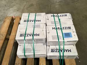 Pallet of 10 Boxes LuxeCraft White 6 in. x 6 in. Glazed Ceramic Arabesque Wall Tile (10.8 sq. ft.Case) by Daltile Customer Returns See Terms on Auction