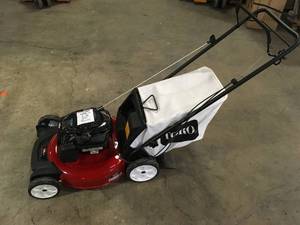 Recycler 21 in. Briggs and Stratton Low Wheel RWD Gas Walk Behind Self Propelled Lawn Mower with Bagger by Toro Customer Returns See Terms on Auction
