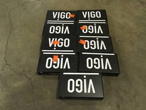 9 Boxes of Davidson Single-Handle Single Hole Bathroom Faucet in Matte Gold by VIGO Customer Returns See Terms on Auction