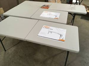 Lot of 3 Folding Tabes Customer Returns See Terms on Auction
