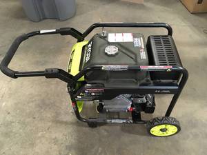 4000-Watt Gasoline Powered Digital Inverter Generator with CO Shutdown by RYOBI Slight Damage Customer Returns See Terms on Auction