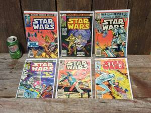 lot 6 image: Vintage Marvel Star Wars Comic Books