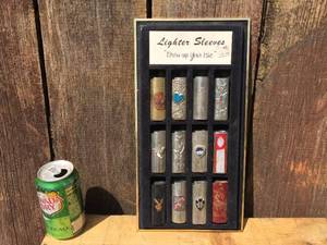 lot 34 image: Vintage Bic Lighter Sleeves - Display