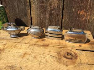 lot 41 image: 3 Vintage Ronson Table Lighters