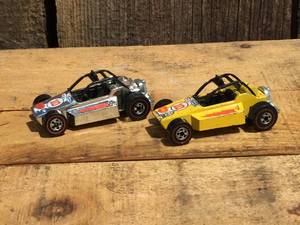 lot 94 image: 2 Vintage Hot Wheels 1975 Redline Rock Buster