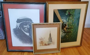 lot 361 image: Misc. Framed Artworks