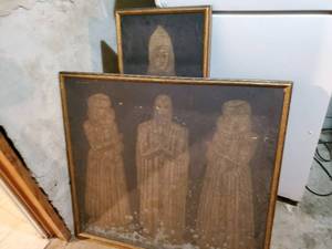 lot 421 image: Framed Russian Icon Artwork