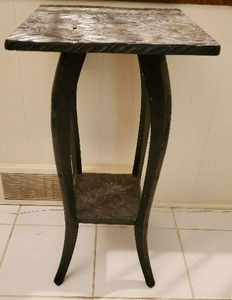 lot 66 image: Plant Stand Accent Table