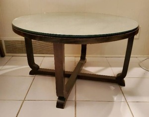 lot 70 image: Coffee Table with Mirror Top
