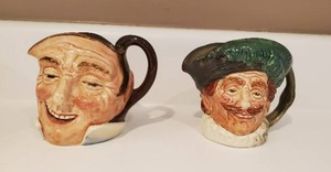 lot 128 image: Two Royal Doulton Toby Mugs