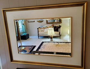 lot 160 image: Wall Mirror in Frame
