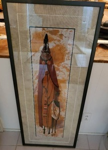 lot 170 image: Batik Wall Art