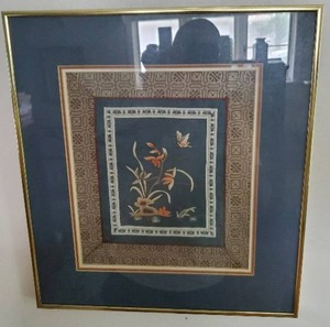 lot 281 image: Framed Tapestry