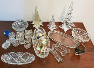 lot 296 image: Collection of Crystal and Glass Items