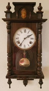 lot 453 image: Old Regulator Clock