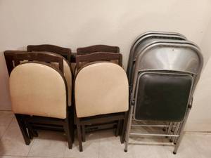 lot 468 image: Collection of Folding Chairs and Tables